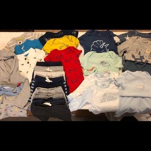 Lot/Bundle of Baby Boy 3 Month Clothes